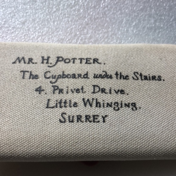 Harry Potter Hogwarts Letter style Trifold wallet - Picture 5 of 16